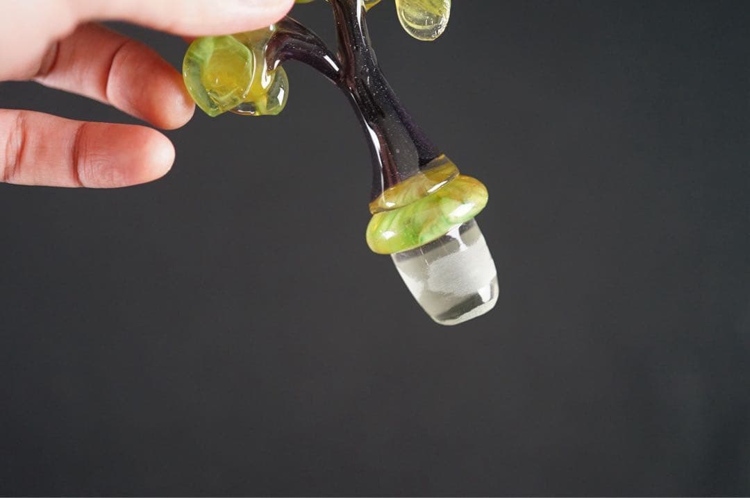 【MURANO】1990年代 ツリーストッパー付 デキャンタ ムラーノ ガラス