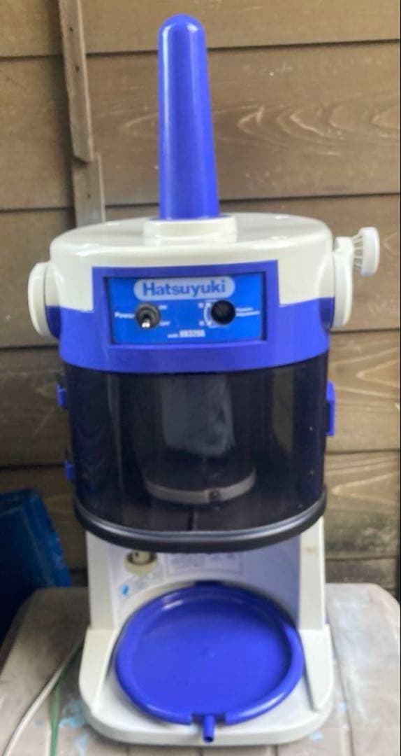 作動良好 中部コーポレーション 初雪 業務用かき氷機 HB320A