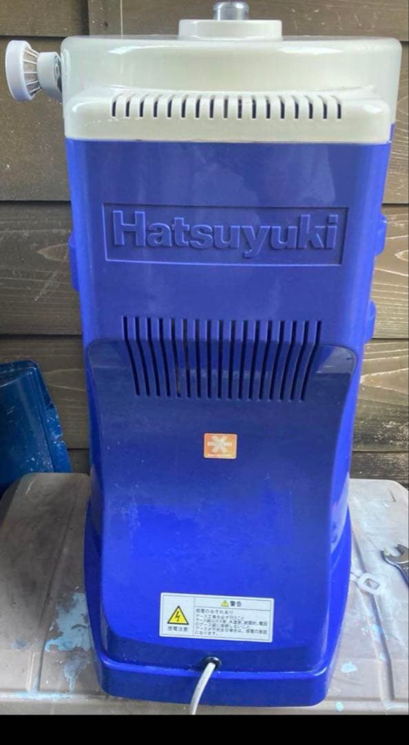 作動良好 中部コーポレーション 初雪 業務用かき氷機 HB320A