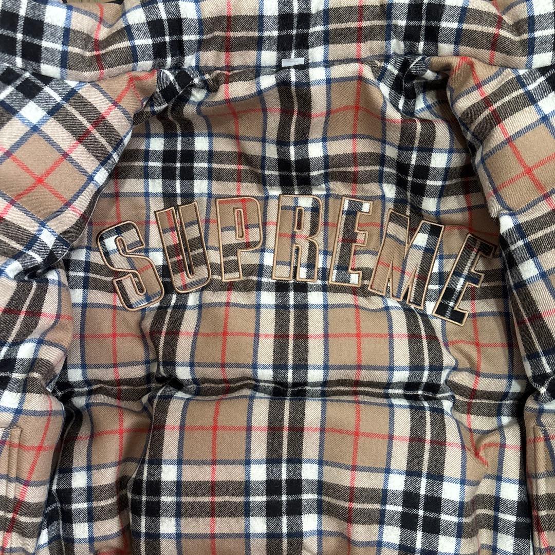 ジャケット・アウター Supreme Reversible Puffer Jacket S