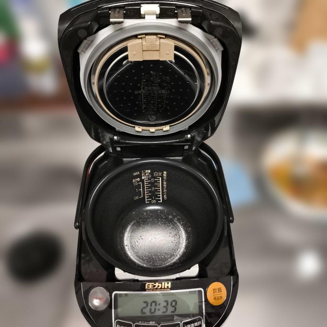 （美品）極め羽釜 圧力IH炊飯器 高級モデル ZOJIRUSHI NP-ST10