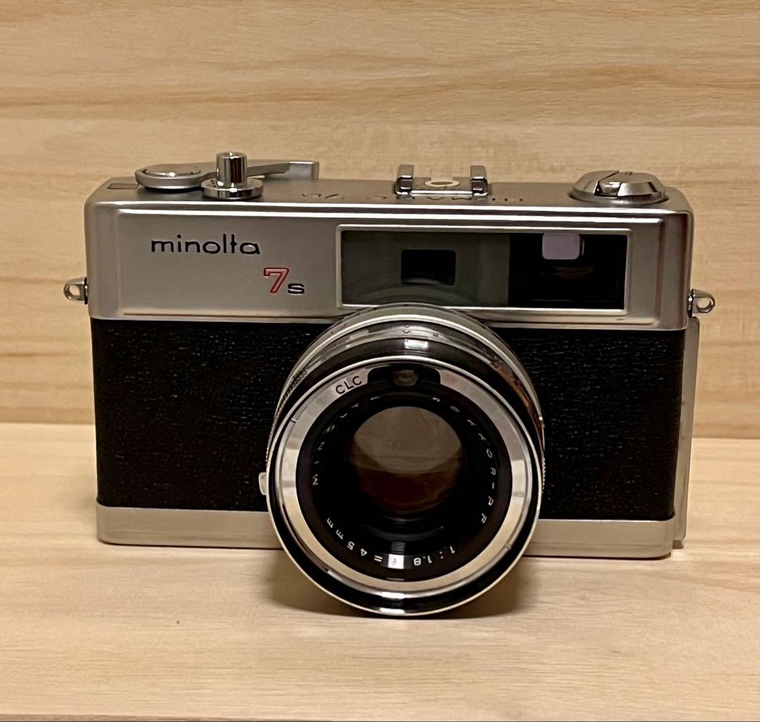 Minolta 7s 45mmf1.8 レンジファインダーカメラ清掃済み実用品