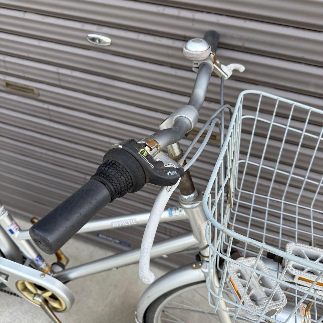 【yuichi前橋市内引渡し】ママチャリ 26インチ自転車 6段変速/