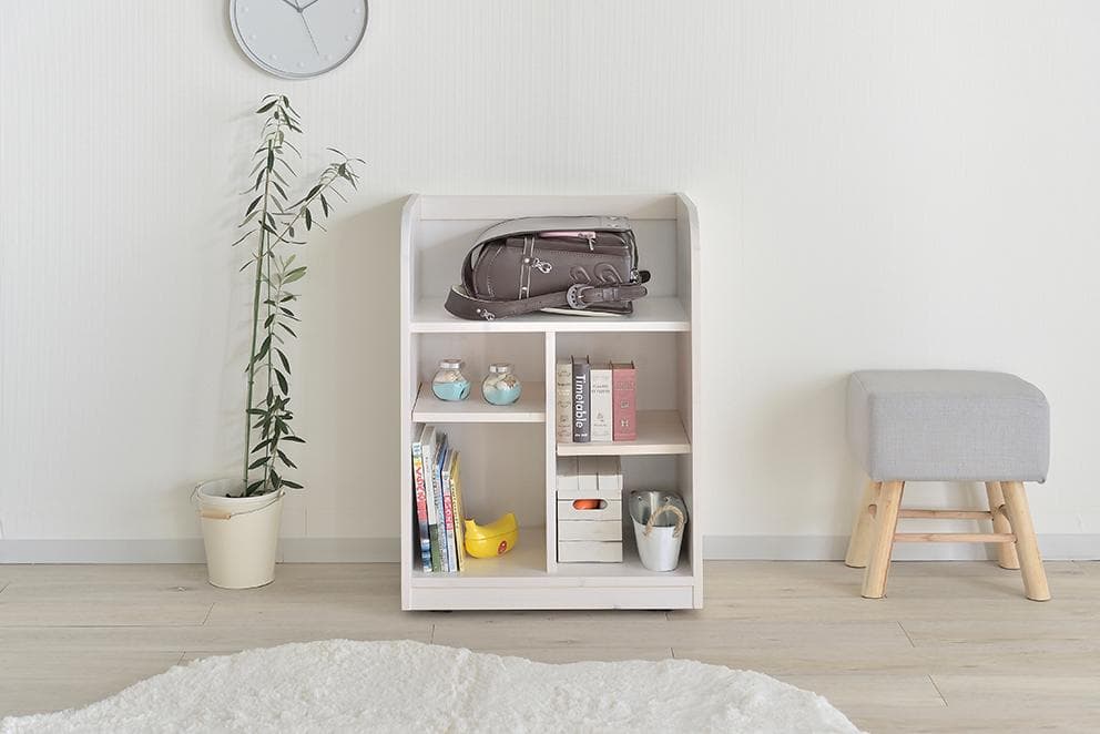 【送料無料・すぐに使える完成品】お子様用60シェルフ　アウトレット