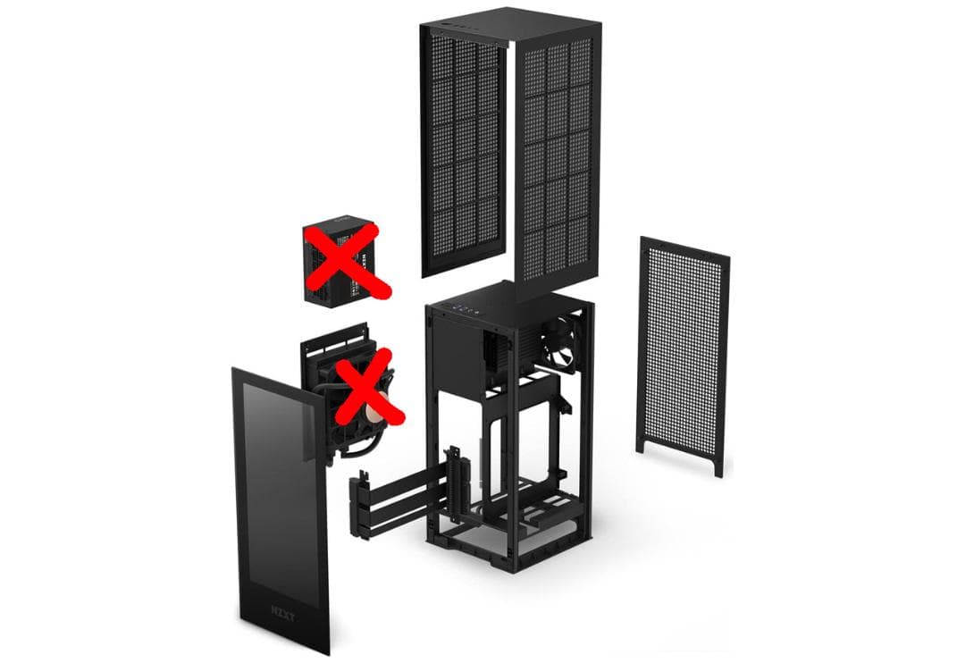 新品 NZXT H1 Version2 PCケース Black mini-itx