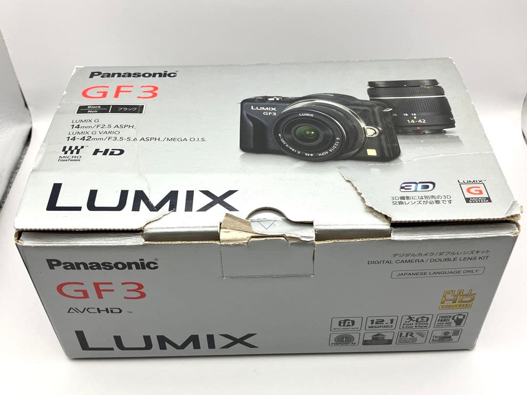 【付属品多数】Panasonic DMC-GF3 ミラーレス一眼