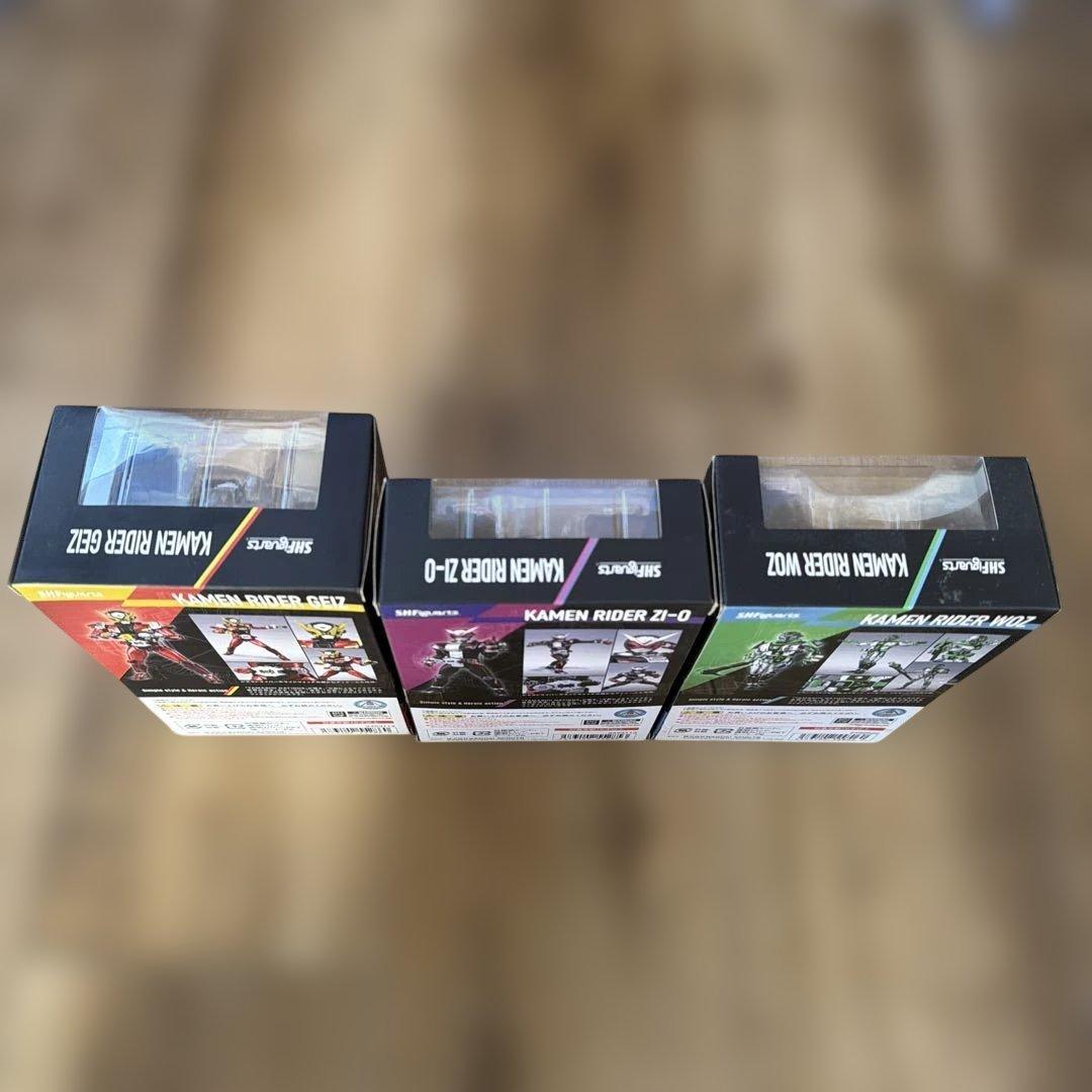 SHFiguarts 仮面ライダーゲイツ ジオウ ウォズ　3体セット