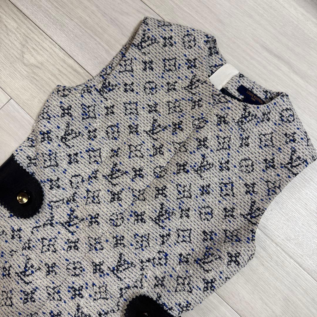 Louis Vuittonルイヴィトン ワンピース ツイード風