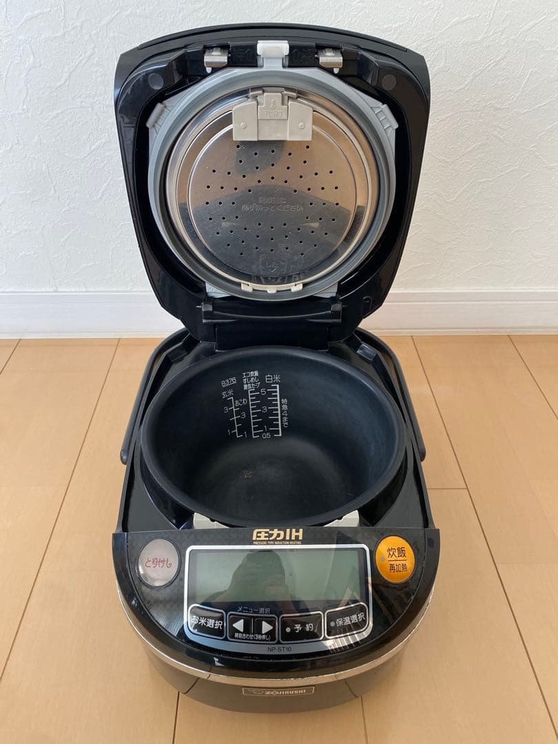 炊飯器　象印　南部鉄器極め羽釜　NP-ST10型