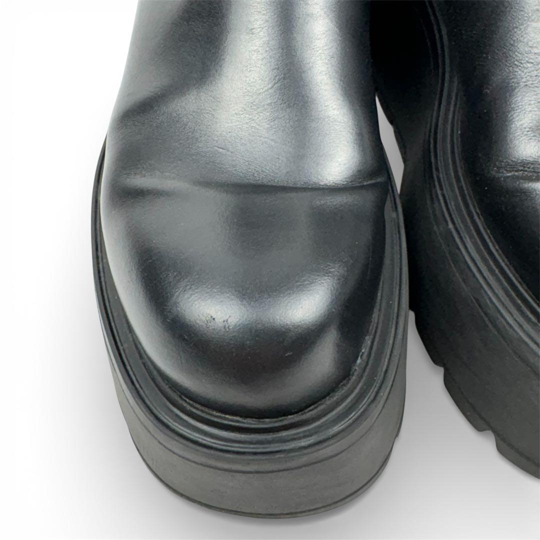 VALENTINO ヴァレンティノ　23.5cm 36.5 ユニークフォーム　黒