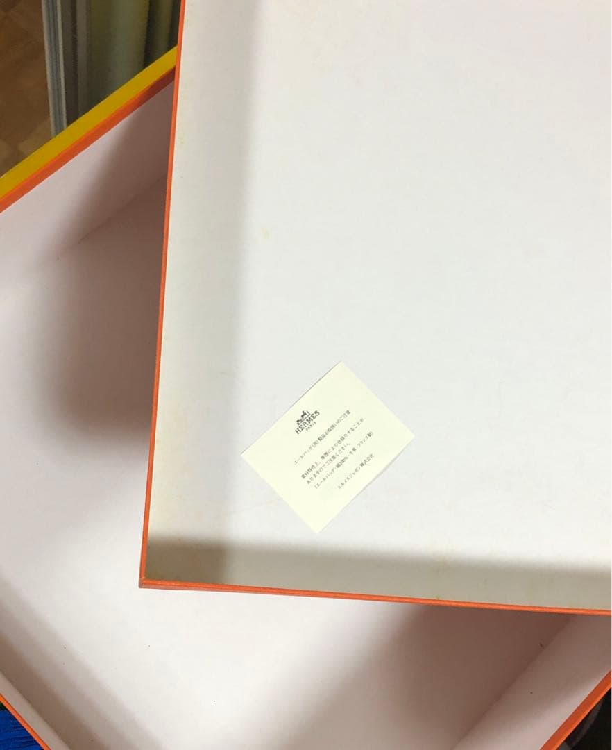 HERMES オレンジ ギフトボックス 45cm大