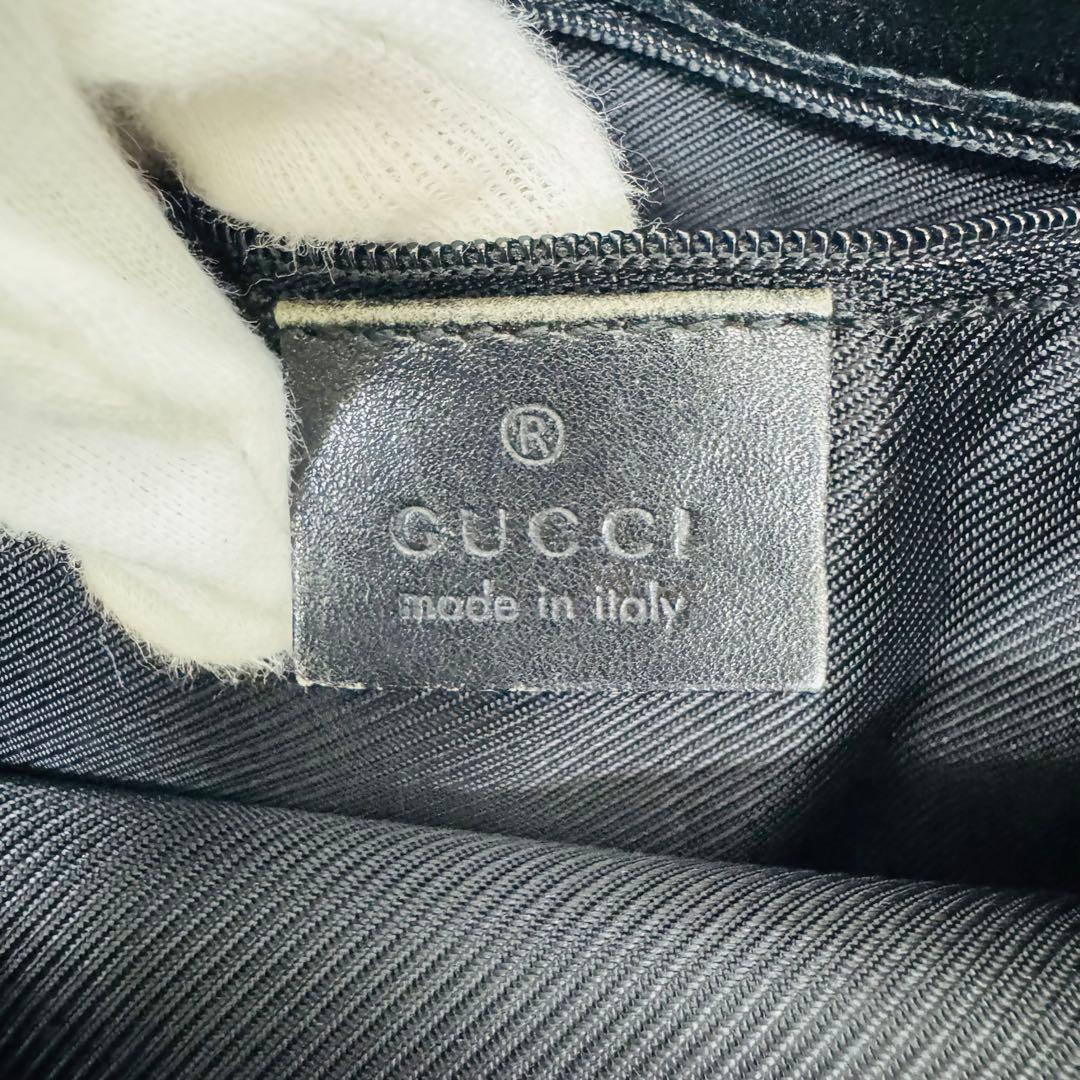 ✨GUCCI✨グッチ✨GG柄✨キャンバス✨ブラック✨ヴィンテージ✨トートバッグ✨