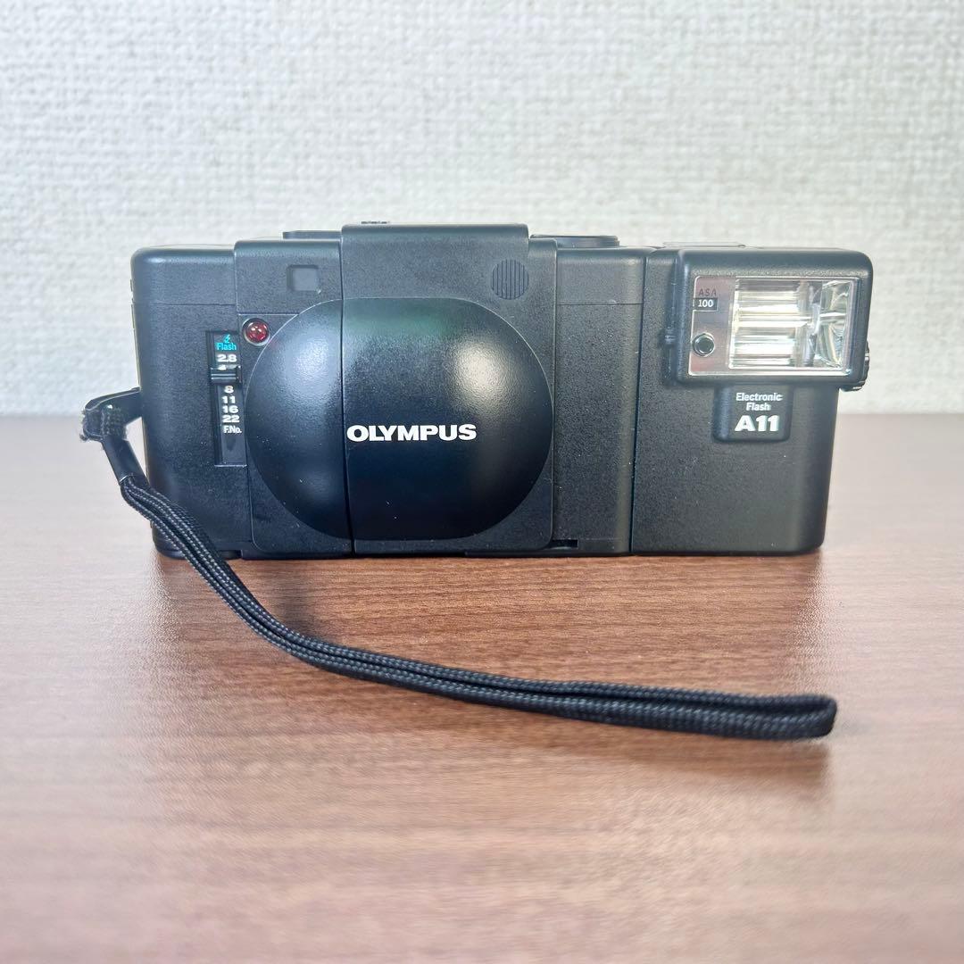 【完動美品】OLYMPUS オリンパス XA A11付き フィルムカメラ
