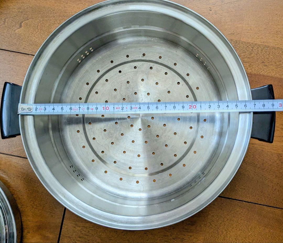 値下げ❗Amwayクイーンクック6Lシチューパンセット付属品＆フライパン大、小。