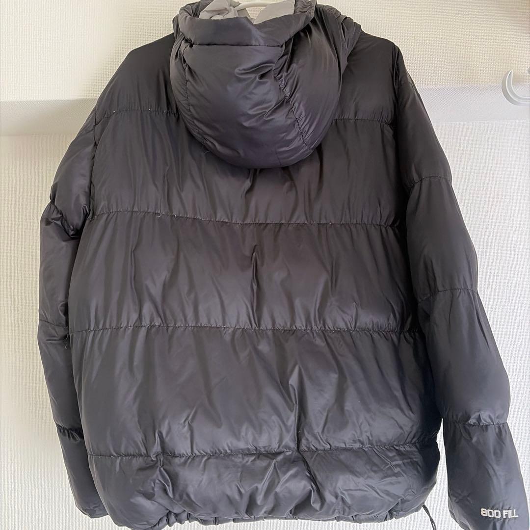 Stussy ブラック ダウンジャケット M