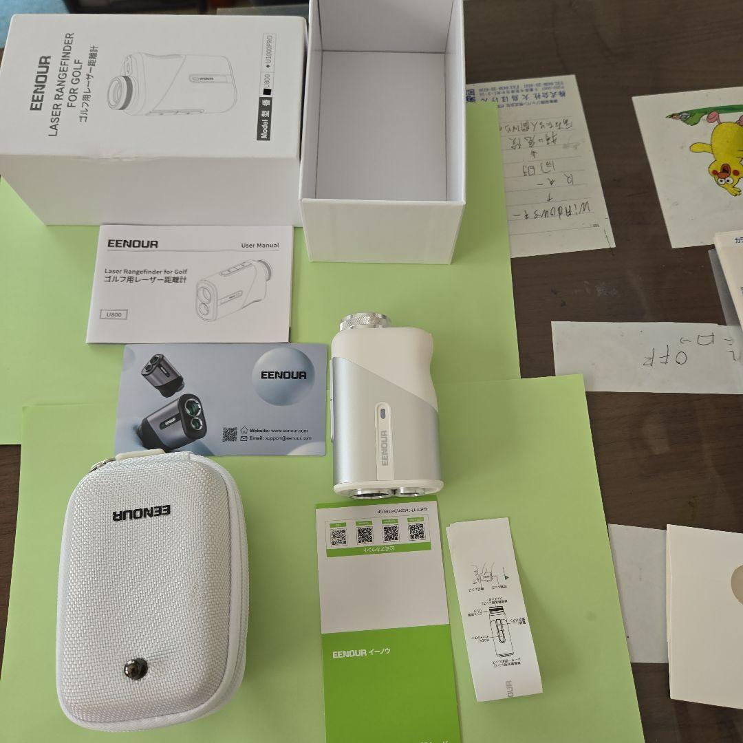 H*v様 EENOUR ゴルフ用距離計 シルバー