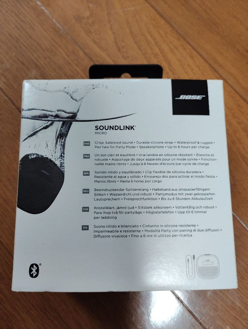 【未使用品】Bose SoundLink Micro ブラック
