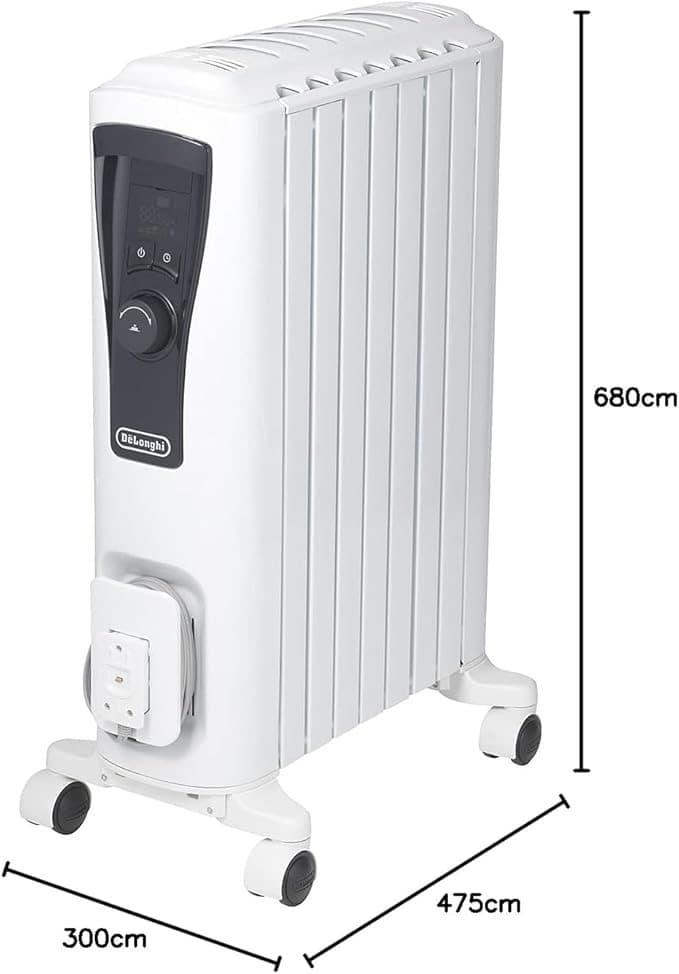 DeLonghi RHJ65L0712 オイルヒーター 白い(ホワイト)