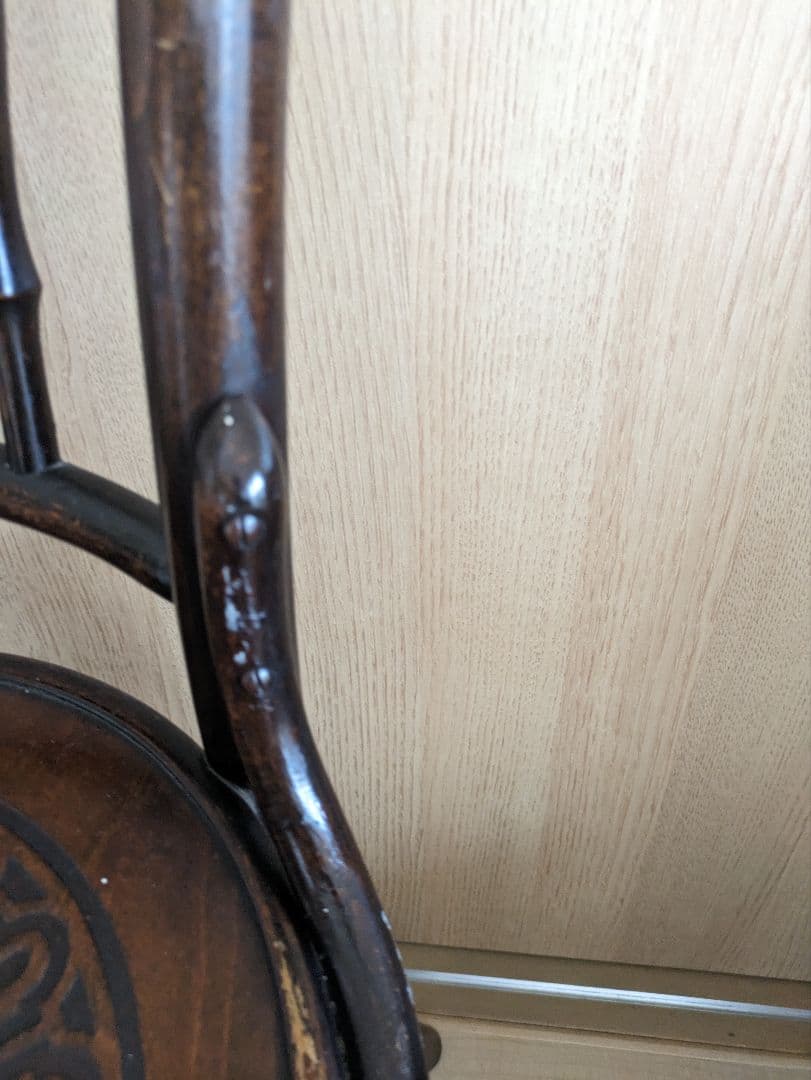 アンティークチェア　ビンテージ　イギリス　ダイニング椅子　曲木