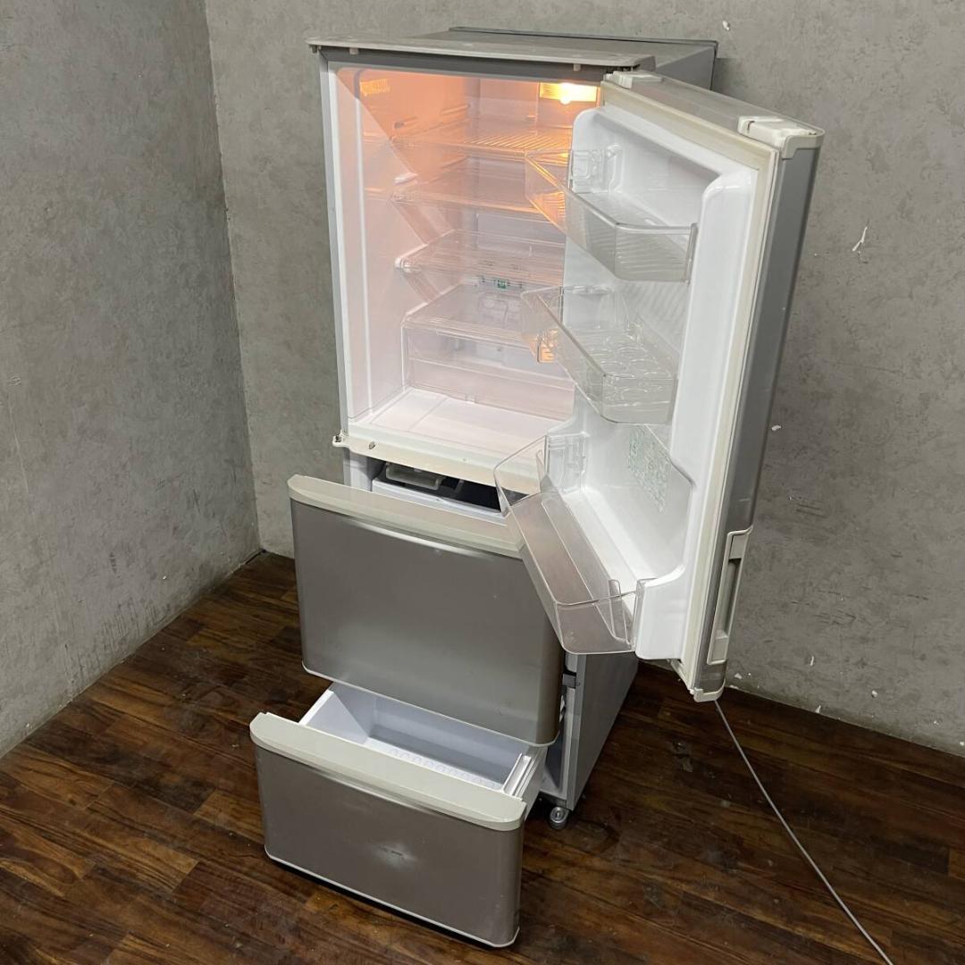 SHARP シャープ SJ-WA35B-S ノンフロン冷凍冷蔵庫 3ドア