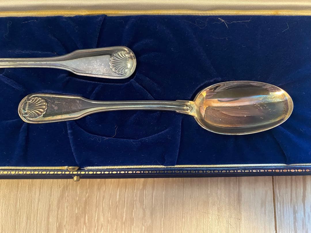 VILLA MILANO（SHIMA SEIKI）銀製 ティースプーンセット