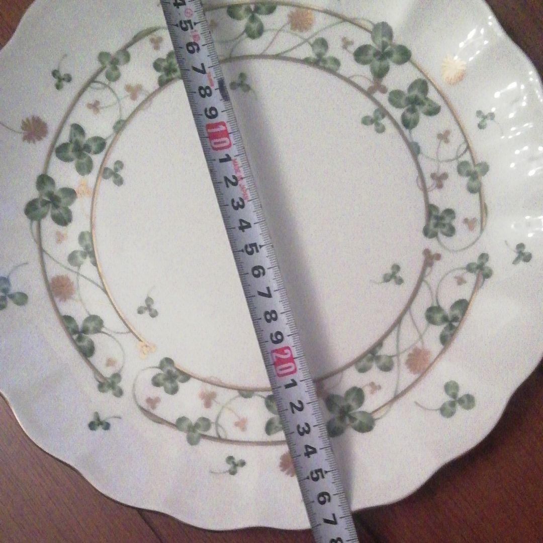 sale最終価格/大皿 プレート :クローバーのお皿/NARUMI売却済