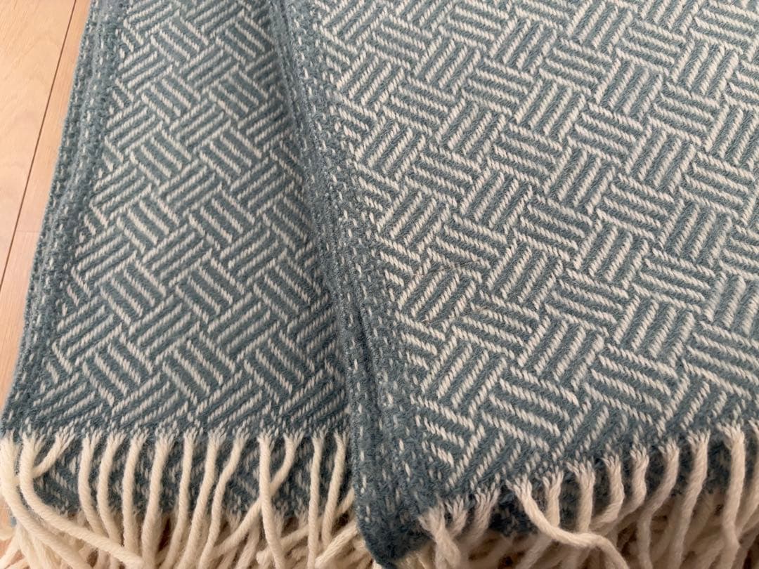 クリッパン KLIPPAN ブランケット ラムウール100%スローケット未使用