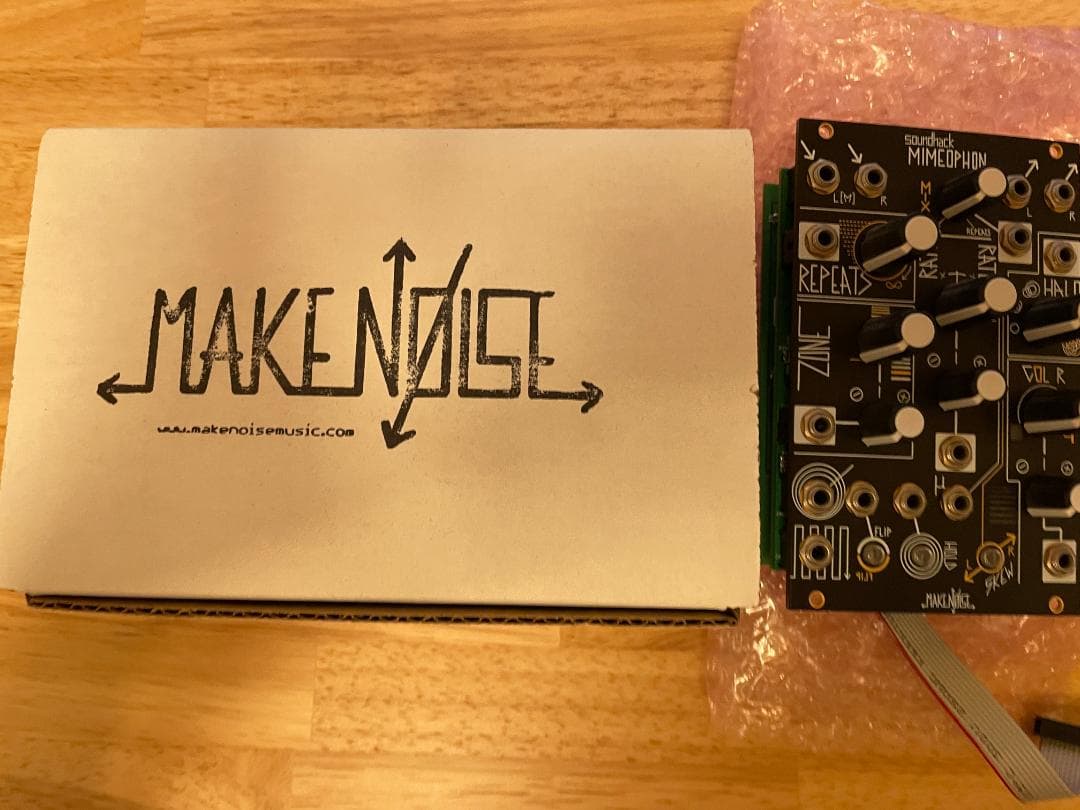 Make Noise Mimeophon ユーロラック モジュラーシンセ