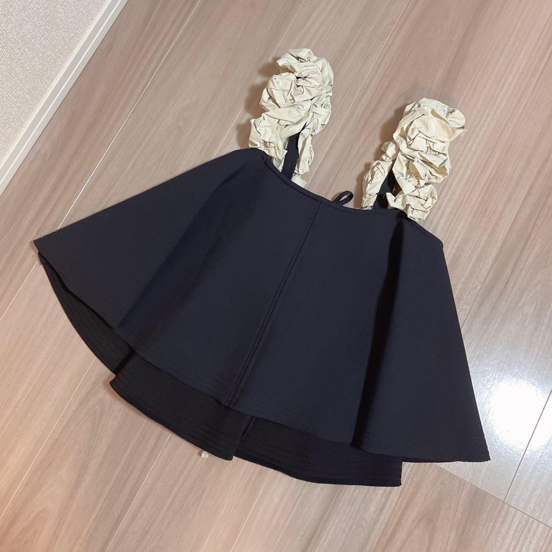 トップス MAISON SPECIAL Flower Strap 2way Tops