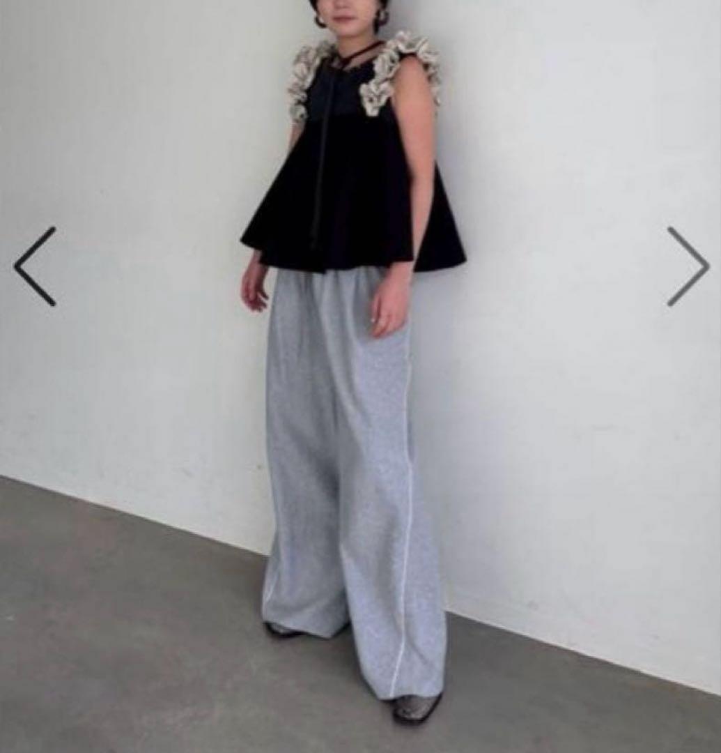 トップス MAISON SPECIAL Flower Strap 2way Tops