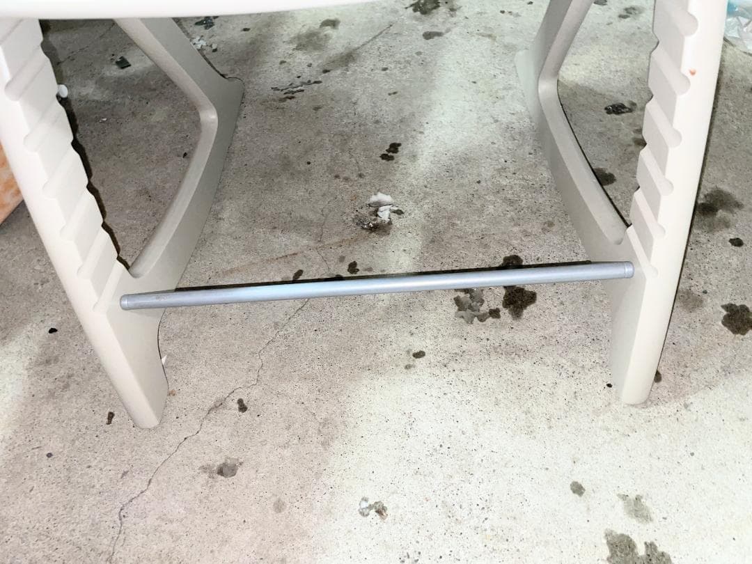 大和屋　すくすくチェアＧＬ5506　グレー 下段棚付き　中古美品