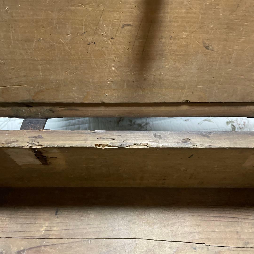 アンティーク銭箱　骨董品