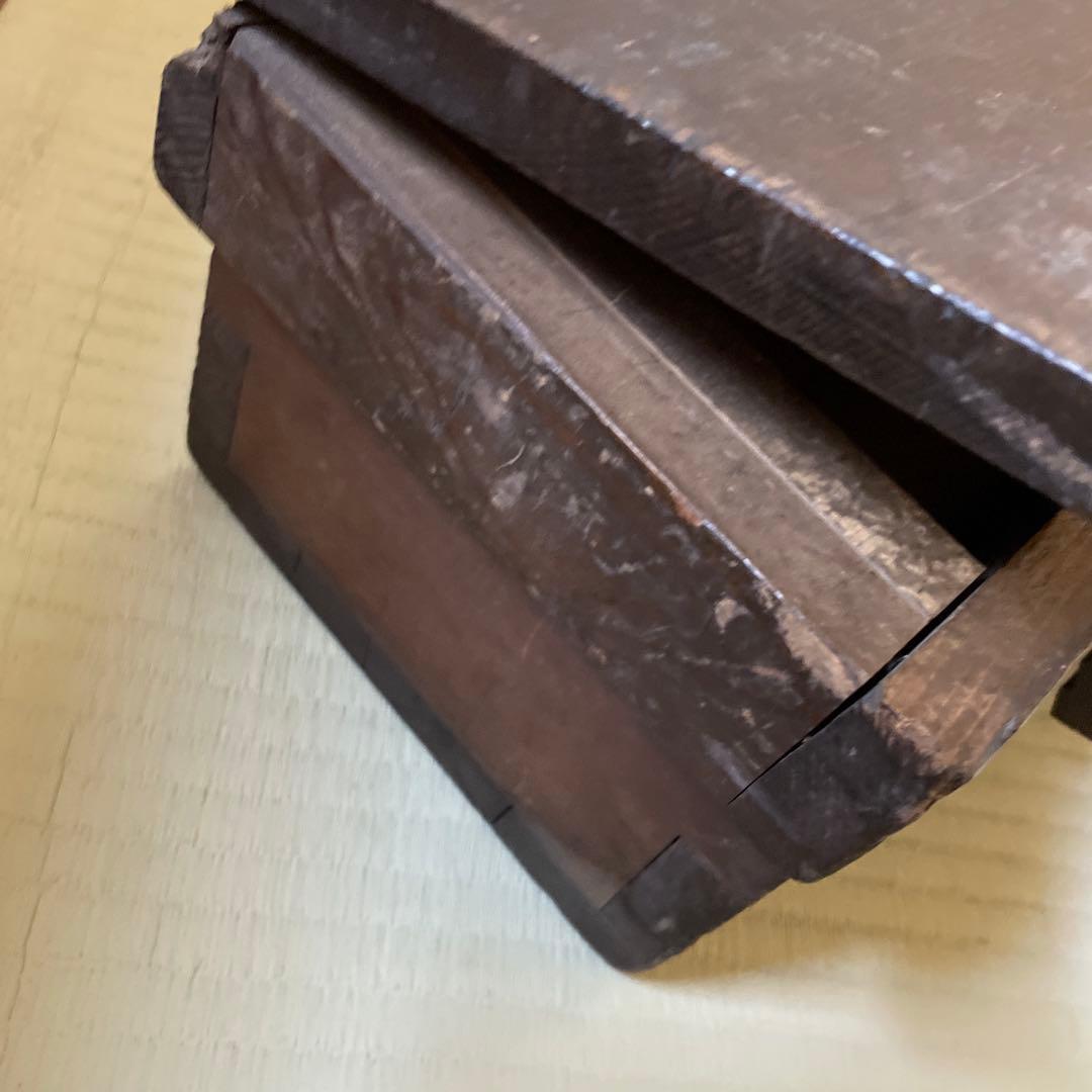 アンティーク銭箱　骨董品