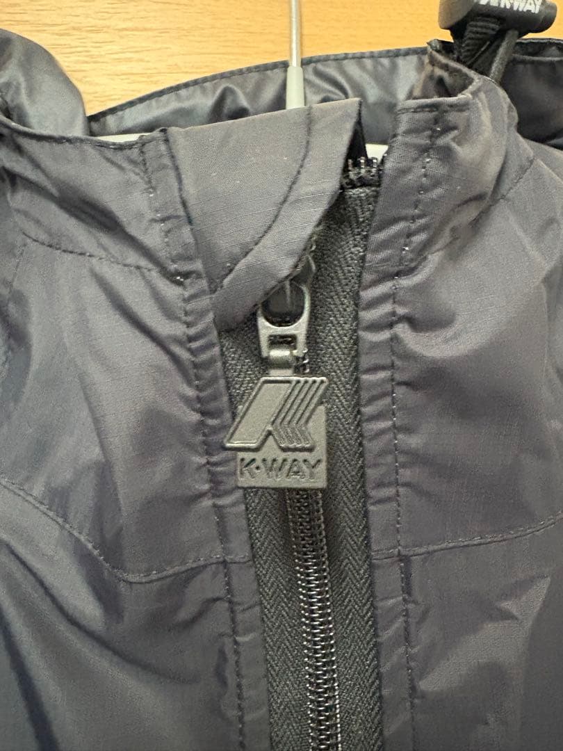 PLAY COMME des GARCONS × K-WAY 黒　Mサイズ