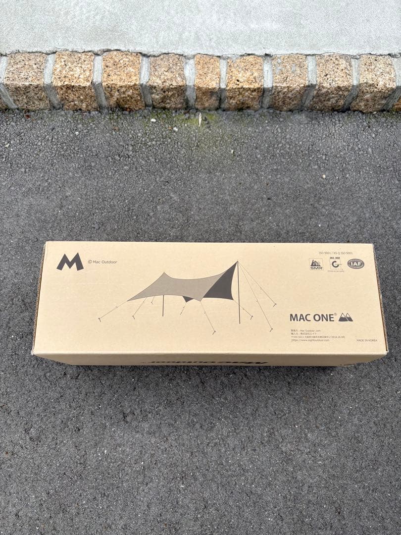 WANTKEY CAMP × MAC ONE タープ