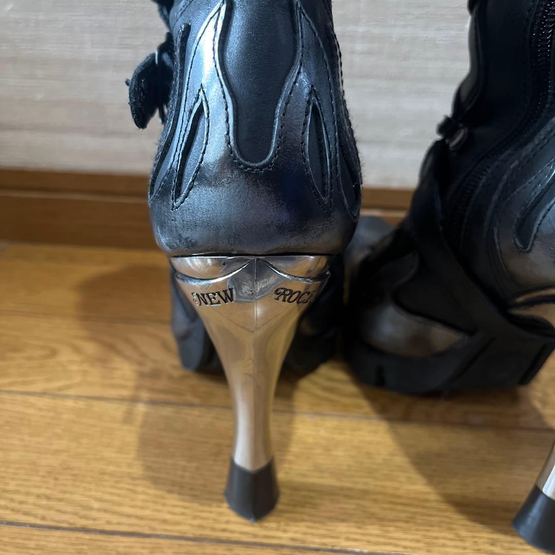 NEW ROCK ヒールブーツ