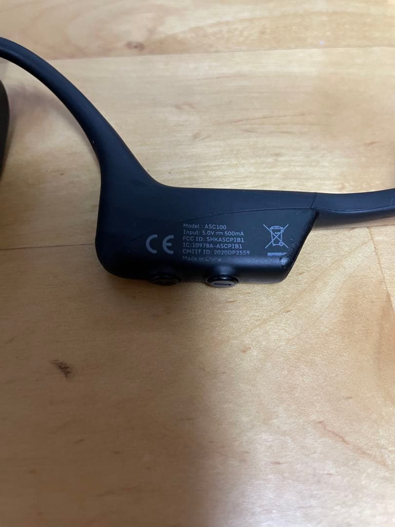 ⭐️利用頻度少な目⭐️AfterShokz OpenCome ASC100 ブラック