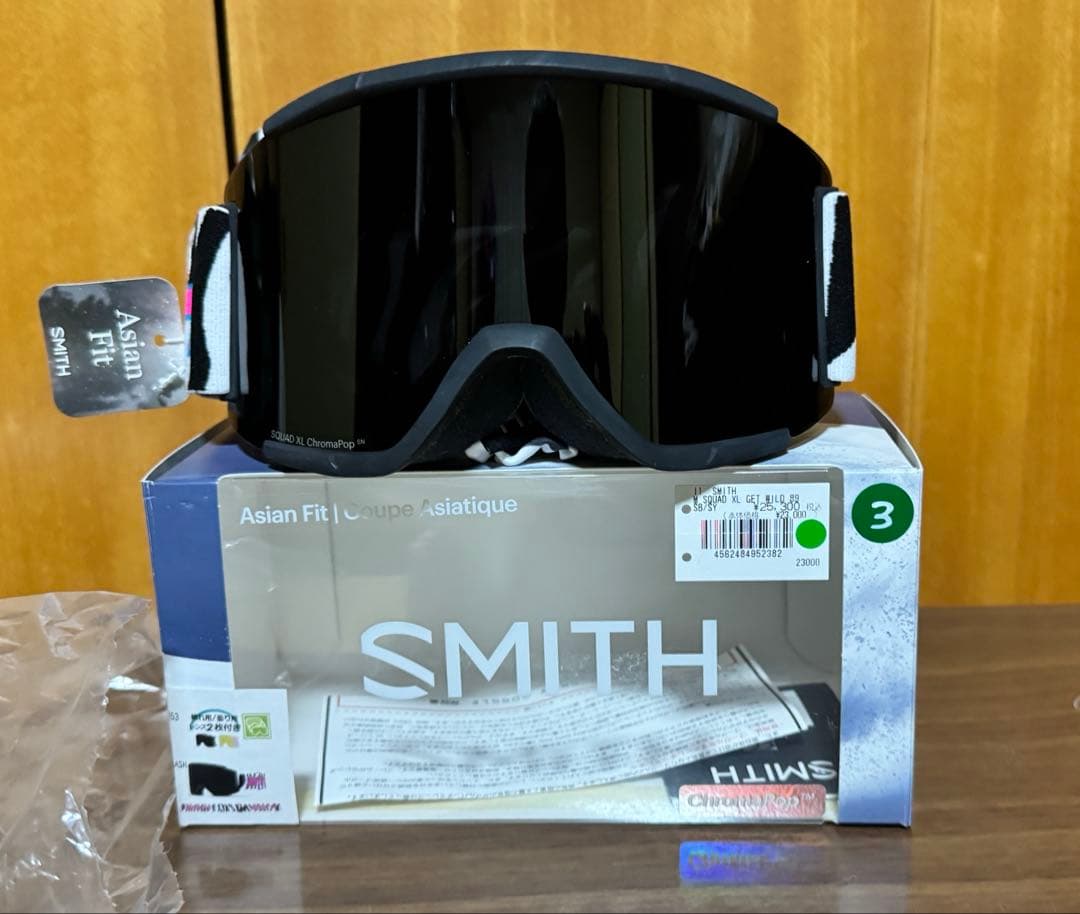 SMITH Asian Fit ゴーグル ミラーレンズ