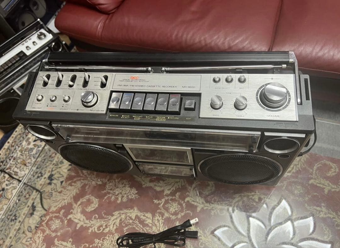 希少SanyoサンヨーMR-9600ラジカセ昭和レトロメンテナンス済み中古動作品
