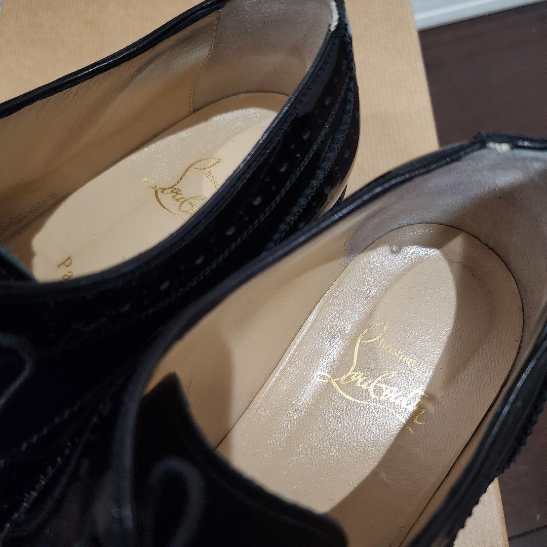 Christian Louboutin☆エナメルシューズ☆オックスフォード☆38