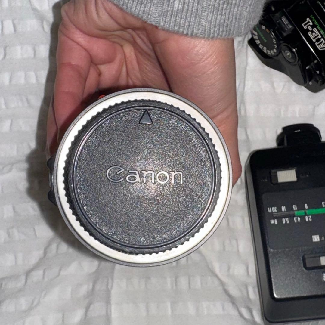 CANON AE-1 PROGRAM フラッシュ、レンズ付き