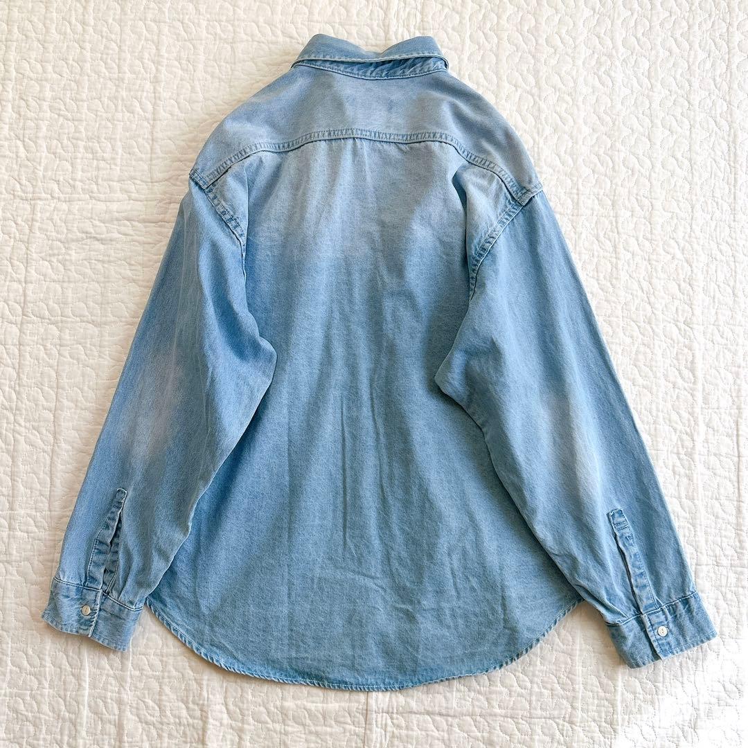 美品✨ ガリャルダガランテ 2024 デニムシャツ 定番 こなれ 程よいゆとり