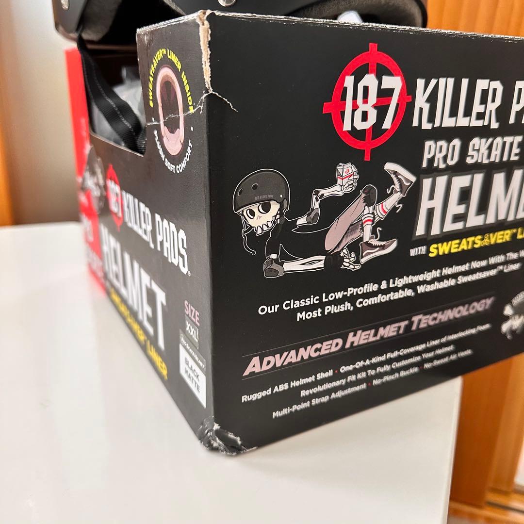 スケートボード 187 Killer Pads Pro Skate Helmet XXL