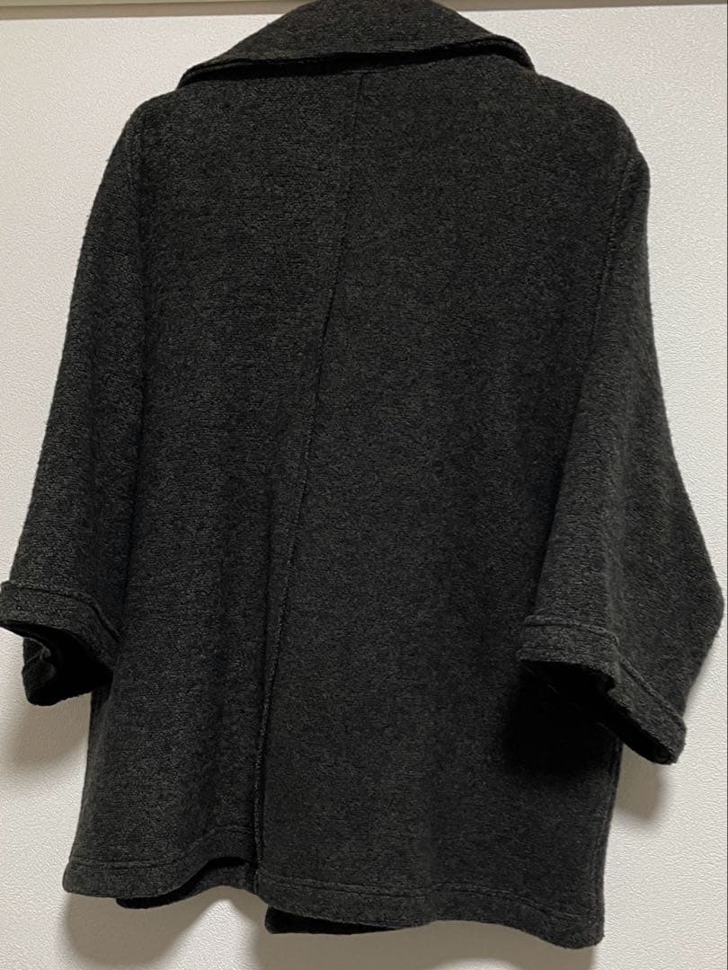 ☆Ｙ's☆ ダークグレー ダブルコート