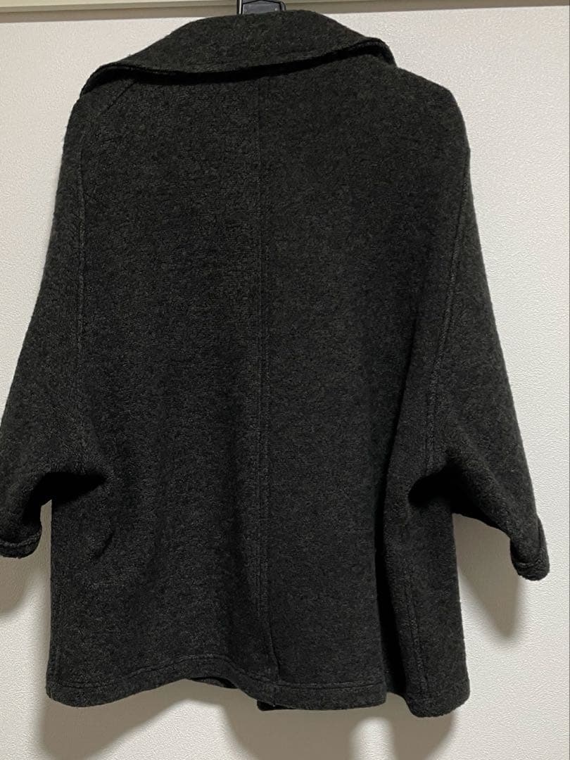 ☆Ｙ's☆ ダークグレー ダブルコート