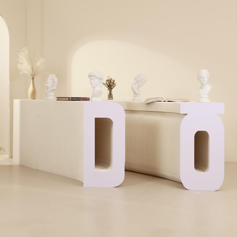 ディスプレイラック D字型展示台 店舗用品 陳列台長さ2-3ｍ高さ78㎝幅42㎝