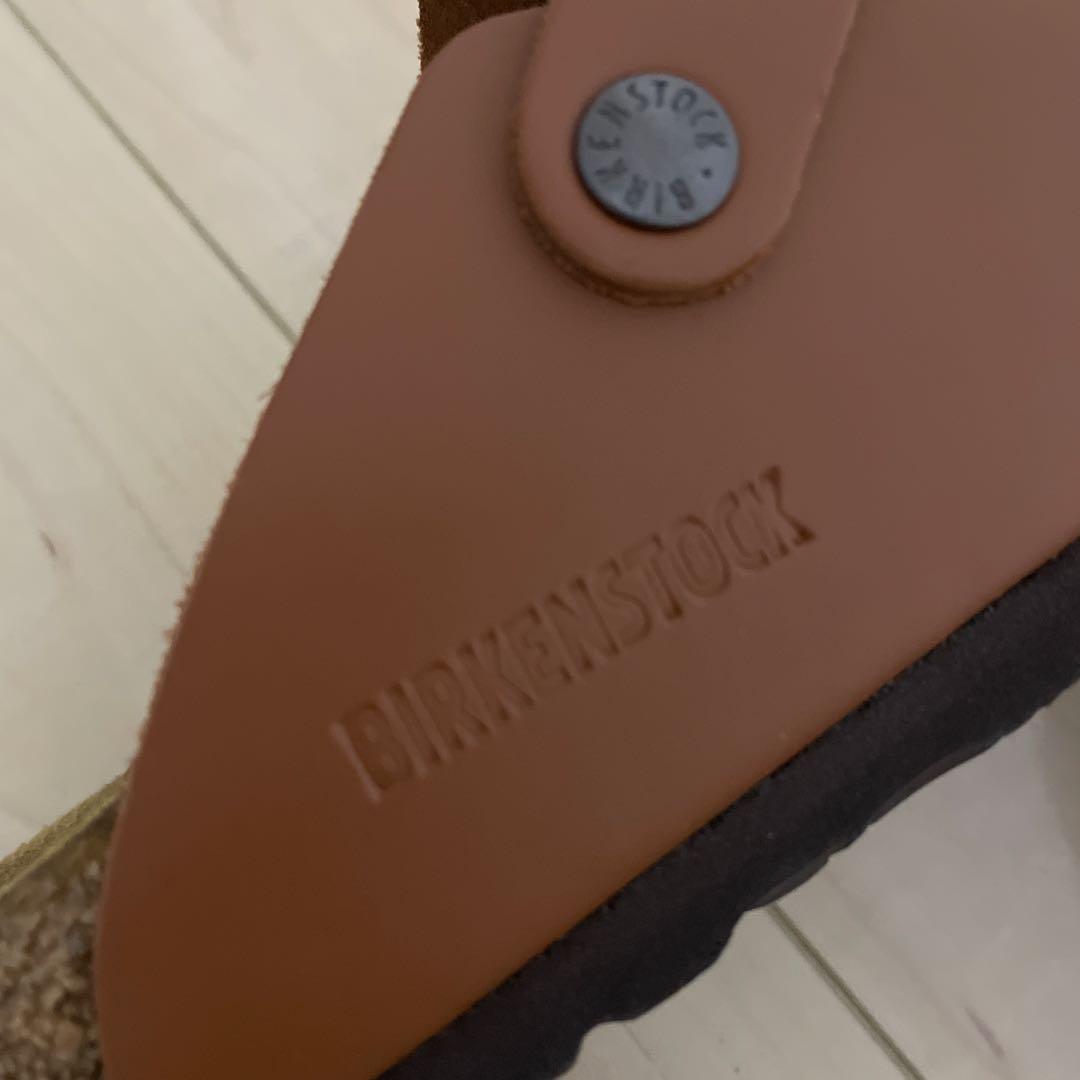 BIRKENSTOCK ブラウン サボ・クロッグサンダル 38