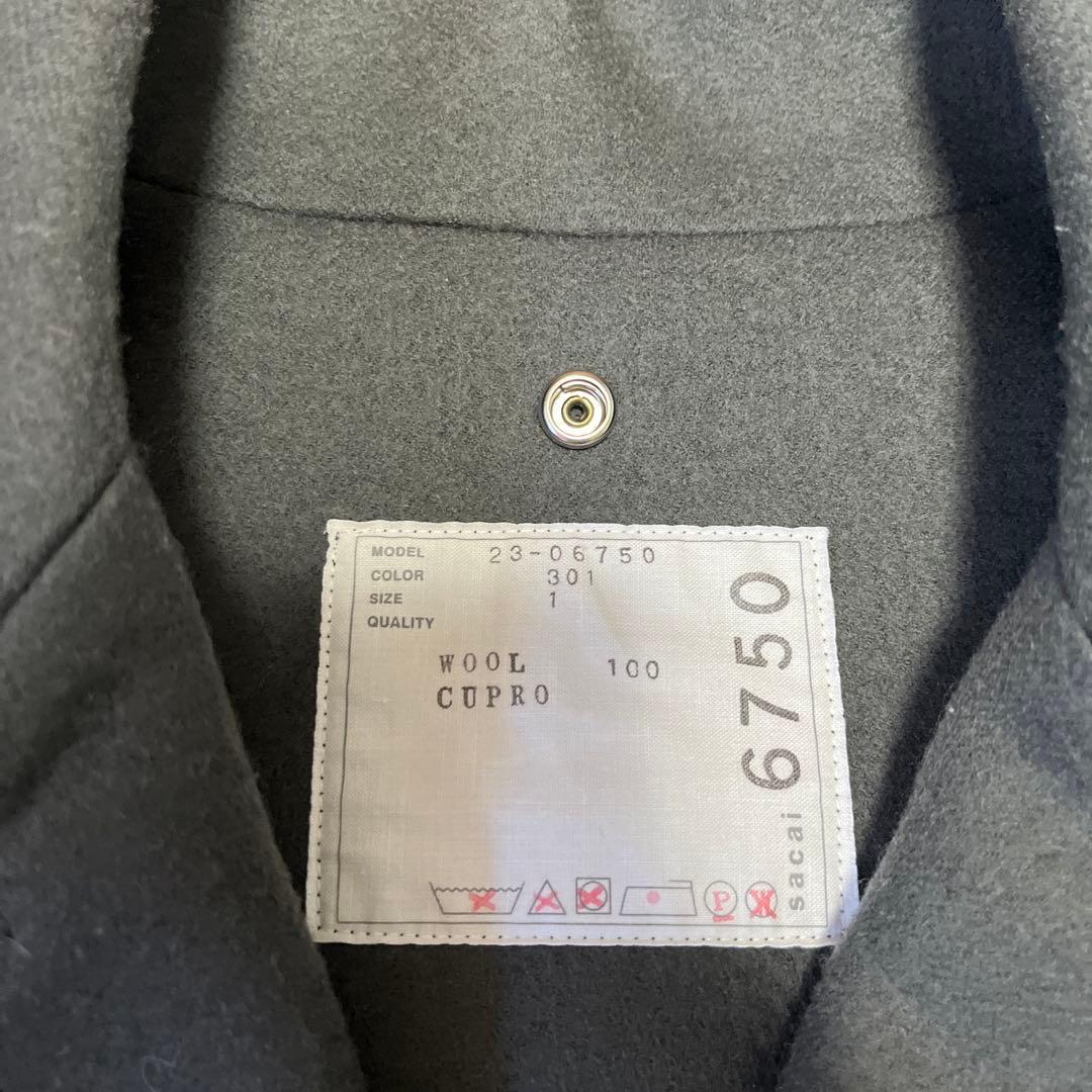 sacai ピーコート サイズ1