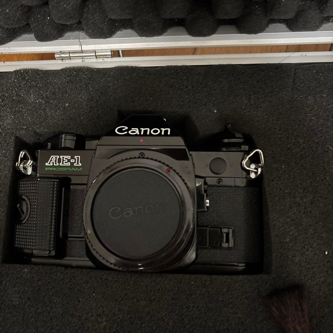 Canon AE-1 PROGRAM ケースセット　ジャンク品　インテリアなど