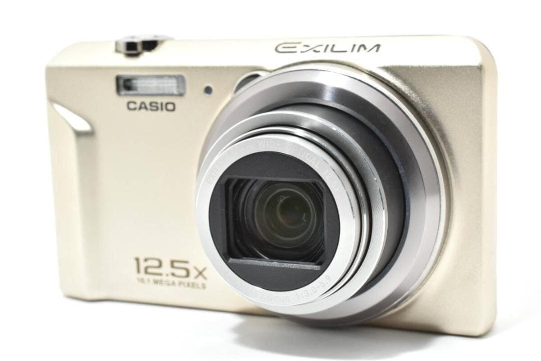極美品 カシオ　CASIO EXILIM EX-ZS170 ゴールド ＃A351